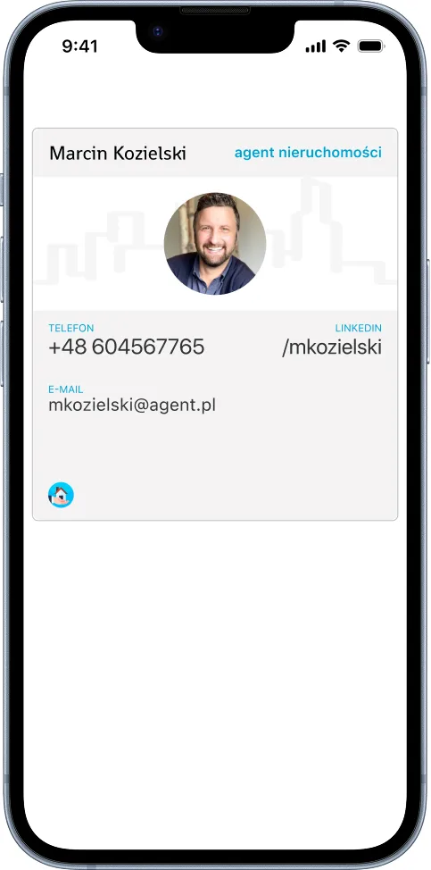 cyfrowa wizytówka w Apple Wallet oraz Google Wallet Cyfrowa wizytówka